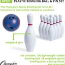 Champion SportsWeighted Foam Bowling Pin Set