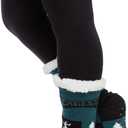FOCO Women's NFL Team Logo Fan Footy 3-Pack Slipper Socks, One Size