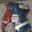 FUAMEY Dog Coat for Dogs,Waterproof Dog Winter Jacket with Harness Built in Puppy Cold Weather Coats Reflective Pet Vest with Zipper Warm Fleece Dogs Snowsuit Windproof Dark Blue XXL (XXL(chest:35in))