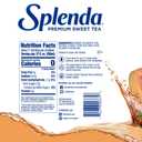 SPLENDA Premium Sweet Tea On Tap, 1 Gallon Bag In Box Ready to Drink Liquid, White Peach Green Tea, 128 Fl Oz, Best By 20 February 2026 