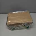 Coutgo Womens Wedge Pumps Dressy Mary Jane Shoes Comfort Wedges Closed Toe Ankle Strap Heeled Shoes (10, Grey)