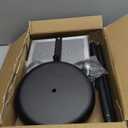 GUOHONG 2 Pack Heavy Duty Sign Stand Adjustable 8.5 x 11 Inch Sign Holder Aluminum Snap Open Frame Floor Poster Stand Vertical Horizontal