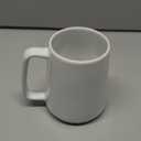 24 OZ Large Coffee Mug, Nice Ceramic Boss Tea Cup with Big Handle for Dad Men Women, Unique Style For Any Kitchen, White