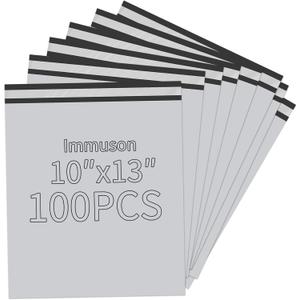 Poly Mailer 10x13 Inch 100 Pack, Shipping Bags for Business, Strong Adhesive Self-Sealing Bags, Waterproof Poly Bag for Clothing, Self-Sealing Envelopes Bags