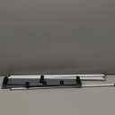 Amazon Basics Foldable Portable Laundry Drying Rack for Indoor Air Drying Clothing, 14.5 x 29.5 x 41.8 inches (LxWxH), Chrome Silver