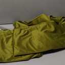 Cherry Home Super Soft Luxury Room Darkening Velvet Moss Green Thermal Blackout Curtain Panel Drapes Grommet Draperies Eyelet 52Wx84L inch Green Yellow,2 Panels