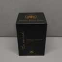 Essential Oil Diffuser Lamp, White Ceramic + Black Wood, Ultrasonic 180ml Whispersoft, 4 Timers | 5 Light Settings, Auto Shut Off, Home + Office, Humidifier Air Purifier Aromatherapy