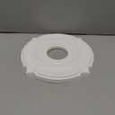 EIFHYT 2 Pack White Home Lighting Ceiling Medallions Molded Plastic, 13" OD x 3-1/2"ID x 3/4" P