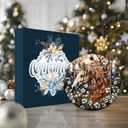 4 x Horse Ornament 2025  White Elephant Gift for Horse Lover, Horse Lover Gift, Rustic Farmhouse Holiday Tree Decoration, Animal Art Home Dcor Keepsake