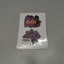 2 x Motivational Neon Sticker 8 Pcs (Large Size) Vinyl Stickers Laptop Waterproof Decal for Car Bumper Water Bottle Notebook Luggage Window Birthday Decorations - Size 4 Inches