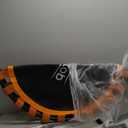 AOTOB 40/48" Fitness Trampoline for Adult, Max Load 450 LBS, Foldable Mini Trampoline with Durable Bungees,Small Rebounder Exercise Trampoline with Bar for Workout for Quiet & Safely Cushioned Bounce (Orange)