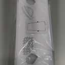 Upgraded Ultra Slim TPU Protective Case with Front Cover Compatible with ASUS ROG Ally, Shock-Absorption, Non-Slip and Anti-Scratch Design Cover Protector (White)