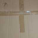 Benjara Barstool Weni 26 Inch Swivel Counter Stool Chair, Barrel Open Back, Black, Brown