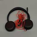 JIAMQISHI USB Headset with Microphone for PC, On-Ear Computer Laptop Headphones with Noise Cancelling Microphone in-line Control for Home Office Online Class Skype Zoom (USB+3.5mm, Black)