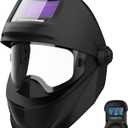 SparX Flip-up Auto Darkening Welding Helmet with Bluetooth Remote Control, Welding Mask 1/1/1/1 True Color 4 Arc Sensor Welder Mask