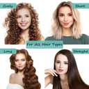 2 x Satin Heatless Curling Set - Hair Rollers for Curls Heatless Hair Curlers & Hot Rollers Hair Curlers to Sleep in Curling Rod Headband Curler (Dream Nebula)