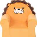 Cuddly Toddler First Chair, Premium Character Chair, Little Lion, 18 Month up to 3 Years (Orange)