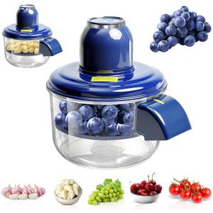 Automatic fruit and vegetable peeler New type of small fruit peeler for grapes, tomatoes, cherries and garlic, an automatic peeler for home kitchens.