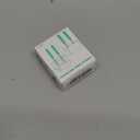 2 Pack Toothbrush Holders Wall Mounted with Cover, Electric Tooth Brushing Holder for Bathroom, 2 Slots Self Adhesive Toothbrush Organizer for Family, Kids (2, Brushed Silver)