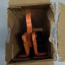 TOOENJOY Universal Fit Car Door Step, Foldable Roof Rack Door Step Up on Door Latch, Both Feet Stand Pedal Ladder, Easy Access to Rooftop for Most Car, SUV, Truck(Orange)