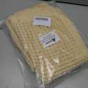 Waffle Bath Mat Upgraded Waffle Bath Mat Bathroom Rug Super Absorbent Non Slip Bathroom Rug Machine with Tassels Ideal for Hallway Bedroom Laundry Room(Beige,20 * 31in) (1'8" x 2'7" (Rectangular))