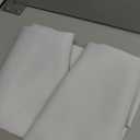 NICETOWN Curtain Tier and Swag Set, Privacy Room Darkening Curtains Window Treatment Drapes Farmhouse Small Window Tiers Panels for Bedroom/Kitchen/Garden, 36 x 45-inch Each, 2 Pcs, Greyish White