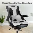 Memory Foam Lumbar Support Pillow, Car Seat Cushion, Office Chair Cushion, One Piece Chair Pad, Improve Posture, Sciatica, Hip & Back Coccyx Tailbone Pain