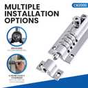 Combi-Bolt CB2000-CHR Sliding Lock Combination Bolt, Chrome
