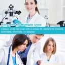 Lab Coat for Men&Women,Doctor Costume for Adults,White Long Sleeve Unisex Science Chemistry Lab Coat (XL)