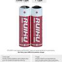 8 Pack ER14505 LS14500 3.6V Lithium Battery, AA Size 2700mAh Lithium Thionyl Chloride Battery(Li-SOCl2) CE/ROHS/UN38.3 Certified, T Type, Non-Rechargeable (ER14505-8 Count)