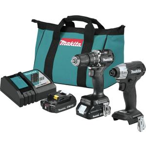 Makita CX205RB 18V LXT Lithium-Ion Sub-Compact Brushless Cordless 2-Pc. Combo Kit (2.0Ah)