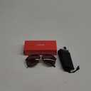 livho Trendy Polarized Aviator Sunglasses Women Men, Retro Sun Glasses for Women Men 2025, Oversized UV Protection Shades (Dark Brown Tortoise/ Brown)