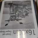 16x20 Picture Frame Set of 3 - Brown Woodgrain, Wood Poster Frame, HD Tempered Glass, Wall Gallery Hanging