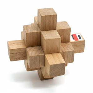 Wood Geo Decor Natural