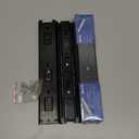 10 inch Drawer Slides 6 Pairs (12pcs) Full Extension Ball Bearing Drawer Rails Side Mount 3 fold Metal Dresser Runners for File Cabinet Trash Can Kitchen Wardrobe Glides 10" Black 100 LB Capacity