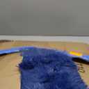 Navy Blue Round Rugs 5Ft for Boys Bedroom, Fluffy Circle Area Rug for Kids, Living Room Decor Aesthetic, Shag Fur Throw Royal Dark Blue Carpet for Baby Nursery, Shaggy Thick Fuzzy Floor Carpets