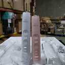Philips Sonicare DiamondClean Connected Electric Toothbrush 2 Pack, x2 Sonic Toothbrushes, x2 Charging Travel Cases, x2 A3 Brush Heads, 12 Brushing Settings, (Pink and White), Model HX9912/72