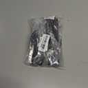 7" Wall-Mounted Flower Tube, Top/Bottom Open Vase, Wall Metal Flower Tube Decoration Holder for Flower Display, Home Office Living Room Bedroom Decoration with Adhesive Material, 2pcs(Black)