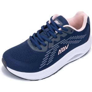AOVWide Toe Box Shoes Women Arch Support Walking Shoes for Plantar Fasciitis Orthotic Air Tennis Sneakers, Size 11 
