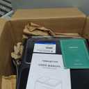 Nugget Ice Maker Countertop, 40lbs/24H, Pebble Ice Maker with Soft Chewable Ice, Self Cleaning Sonic Ice Machine, Stainless Steel w/Touch Screen for Home Office Bar Party