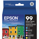 Epson 99 Ink Cartridge MultiPack - Includes Cyan, Magenta, Yellow, Light Cyan and Light Magenta (T099920)