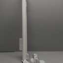 Veraste Retractable Baby Gate for Doorways and Stairs, Mesh Safety Gate for Pet, Indoor & Outdoor Use, One-Hand Operation, Easy Installation, 33.6" Tall, Expands to 55" Wide（White, 33.6"x55")