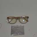 Madison Avenue Blue Light Blocking Glasses Anti Eyestrain UV Glare Blue Light Glasses for Women with Case, TV Phone Computer Gaming Eyeglasses (Coffee Brown)