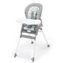 Ingenuity Trio Foldaway 6-in-1 Baby High Chair, 6 Ways to Use, Toddler Chair, Foldable Legs, 6M-5Y - Endless Blooms