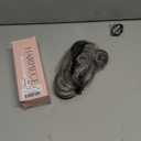 Claw Clip Short Ponytail Messy Bun Hair Piece Bendable Hair Branch Extensions Fluffy Wavy Curly Synthetic Versatile Dark Grey Hairpieces