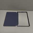 New Amazon Fire HD 10 Tablet Case(Only Fit 13th Gen, 2023 Release), Sanyetral Premium PU Leather Trifold Stand PC Clear Back Cover Case with Auto Wake/Sleep, Not for Nokia iPad Samsung -Navy Blue