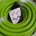 Nilight 100FT 50 Amp RV Extension Cord 250V Heavy Duty 6/3+8/1 Gauge Pure Copper STW Wire UL ETL Listed 4 Prong 14-50P 14-50R Weatherproof Suit for EV Trailer Campers Bright Green