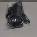 FITLY Dog Running Waist Belt - Dual-Point Force Distribution System - Hands-On-HIPS Canicross Harness for Running, Walks, Hikes - Convertible Design with Storage Pouch & Bungee Damper - Nifty Black