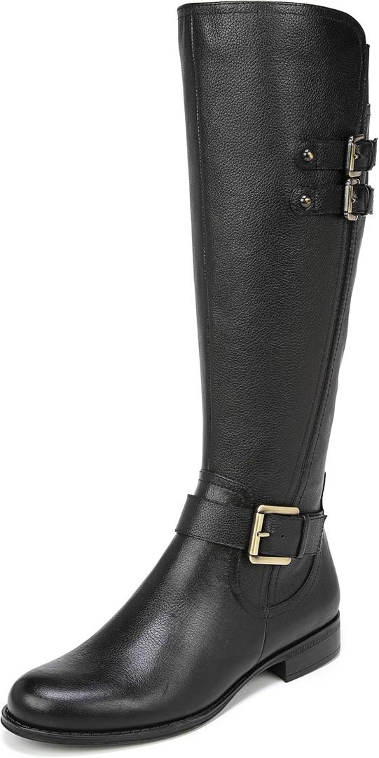 Naturalizer Women's Jessie Knee High Boot (9, Black)