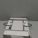 Large-Sized Hanging Shoe Organizer 10-Shelf, Sturdy Hanging Closet Organizer with 8 Side Pockets, Wider Hanging Shelves for Storage Shoes Clothes Jeans Shirts Toys, Beige